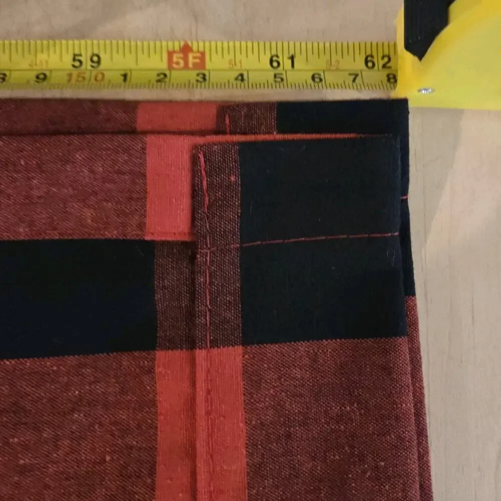 Buffalo Plaid Curtains 2 Panels 52x62
